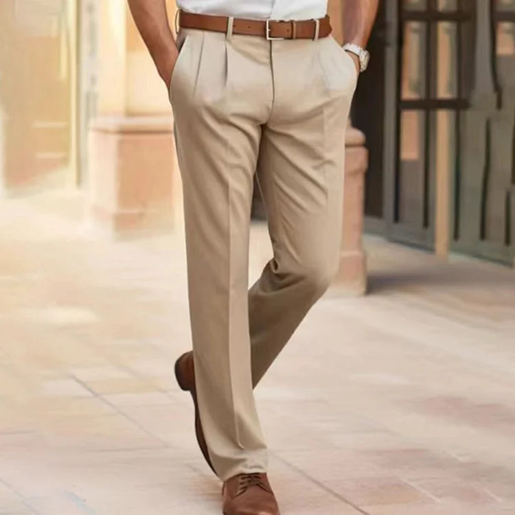 Brent – Heren Pantalon Slim Fit Nette Broek Comfortabel