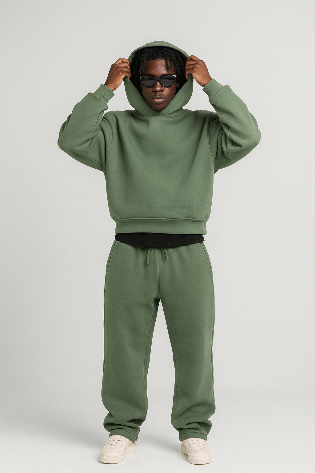Heren Trainingspak Oversized – Hoodie en Jogger Set