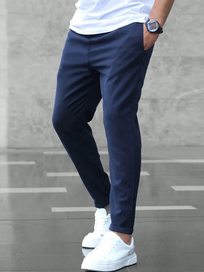 Heren Broek Stretch Elastische Broek Casual Heren Jogger