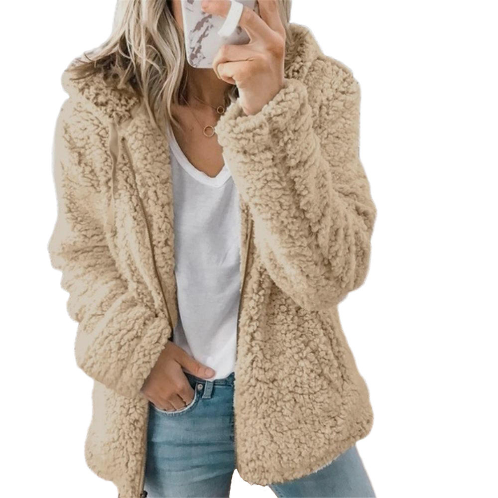 Liva – Dames Fleece Jack Warm Zacht Casual Comfort