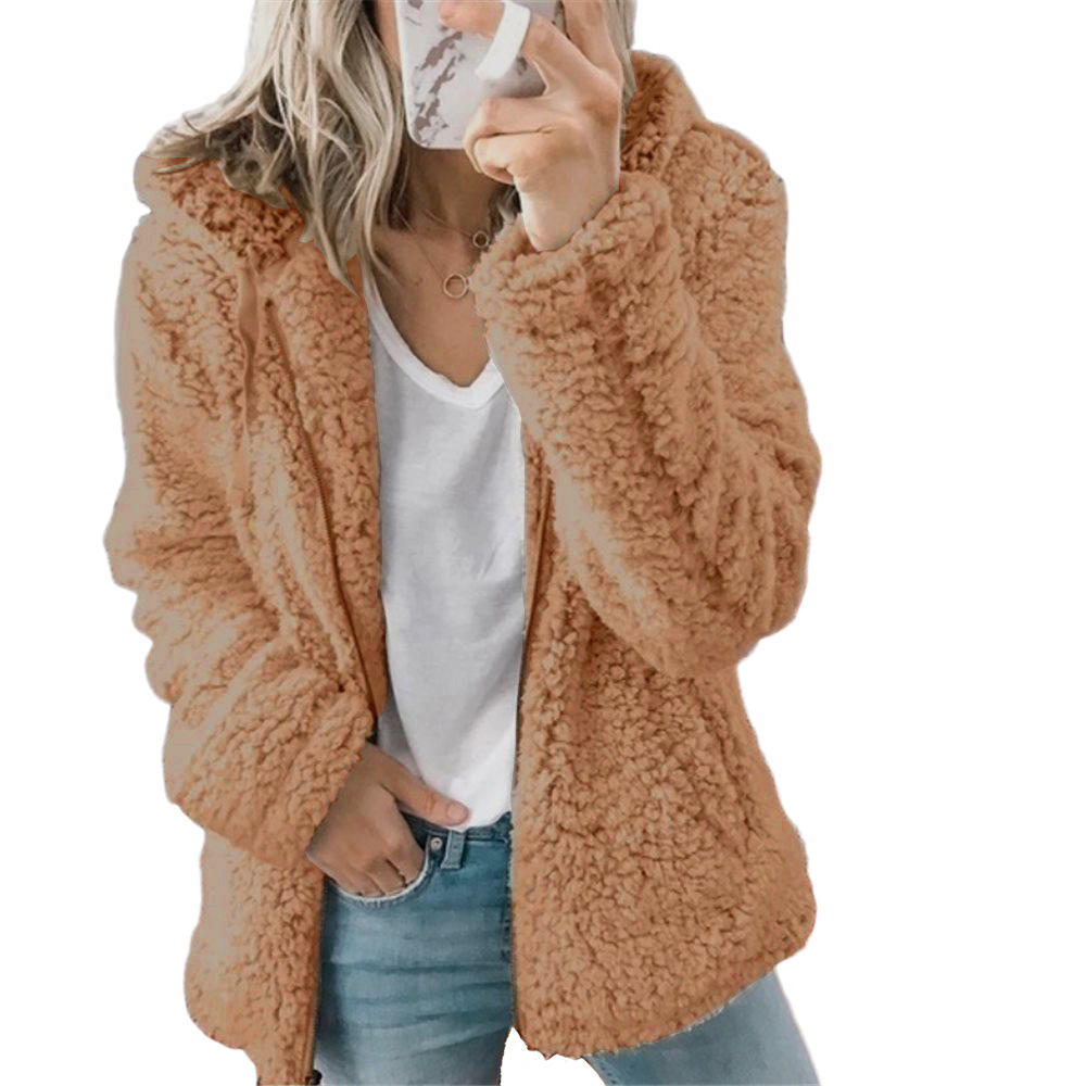 Liva – Dames Fleece Jack Warm Zacht Casual Comfort