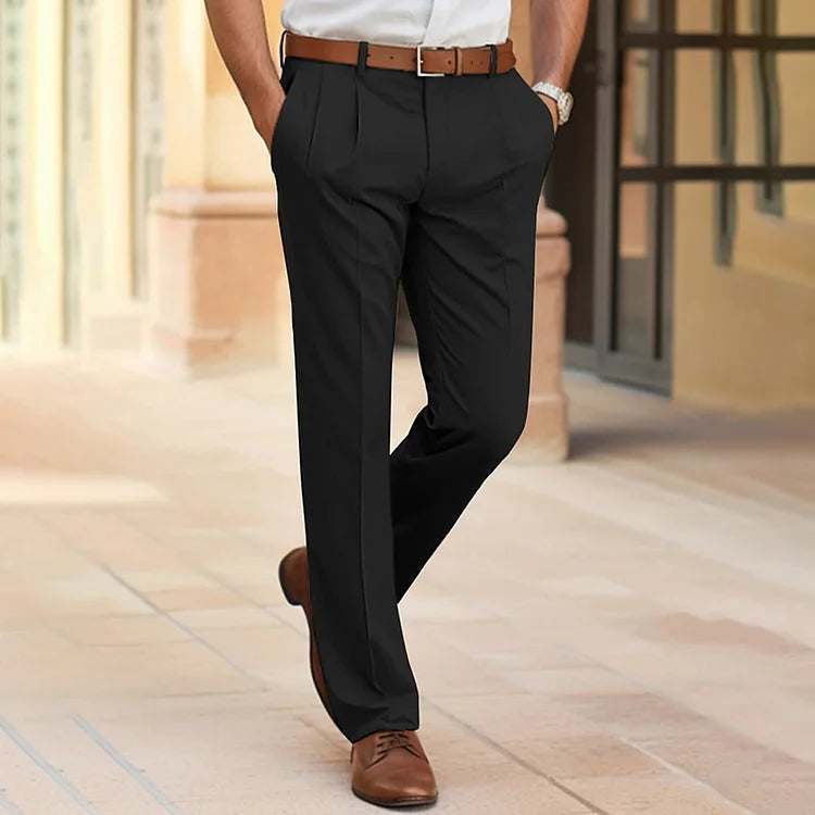 Brent – Heren Pantalon Slim Fit Nette Broek Comfortabel