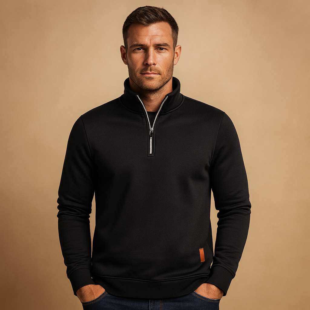 Taran Half Zip – Verzorgd, veelzijdig en comfortabel