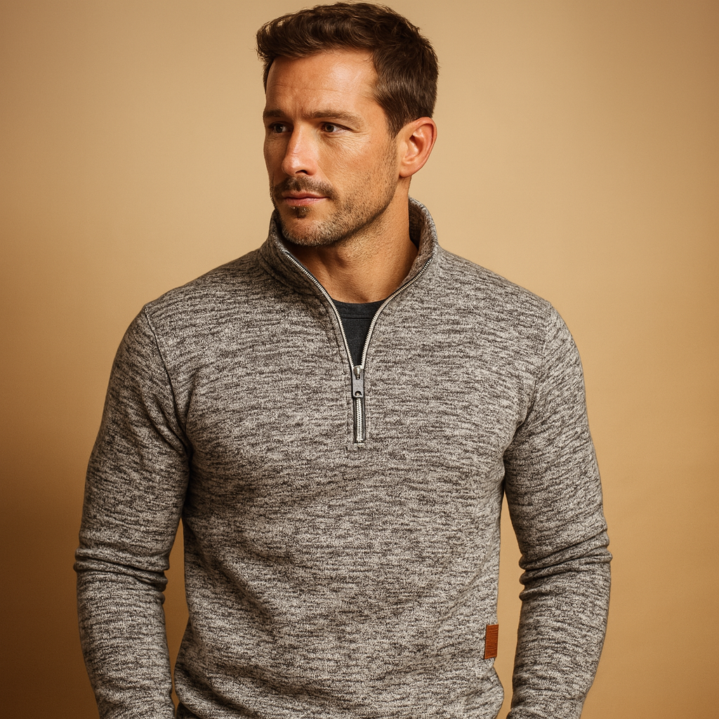 Taran Half Zip – Verzorgd, veelzijdig en comfortabel