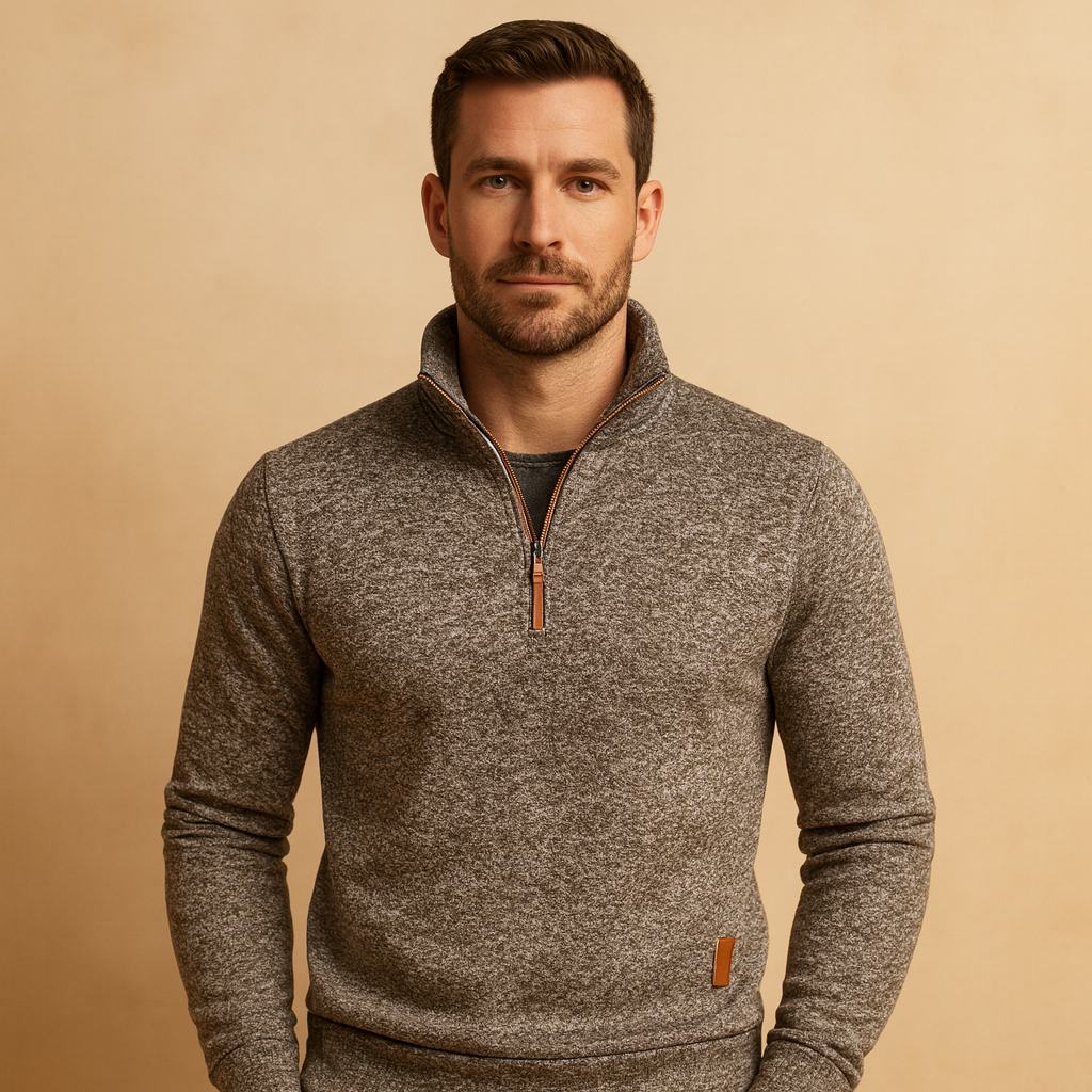 Taran Half Zip – Verzorgd, veelzijdig en comfortabel