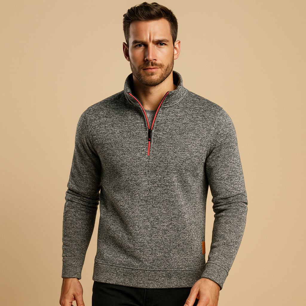 Taran Half Zip – Verzorgd, veelzijdig en comfortabel