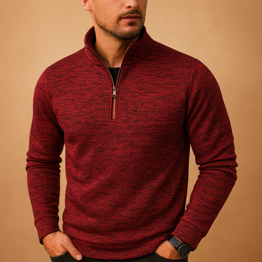 Taran Half Zip – Verzorgd, veelzijdig en comfortabel