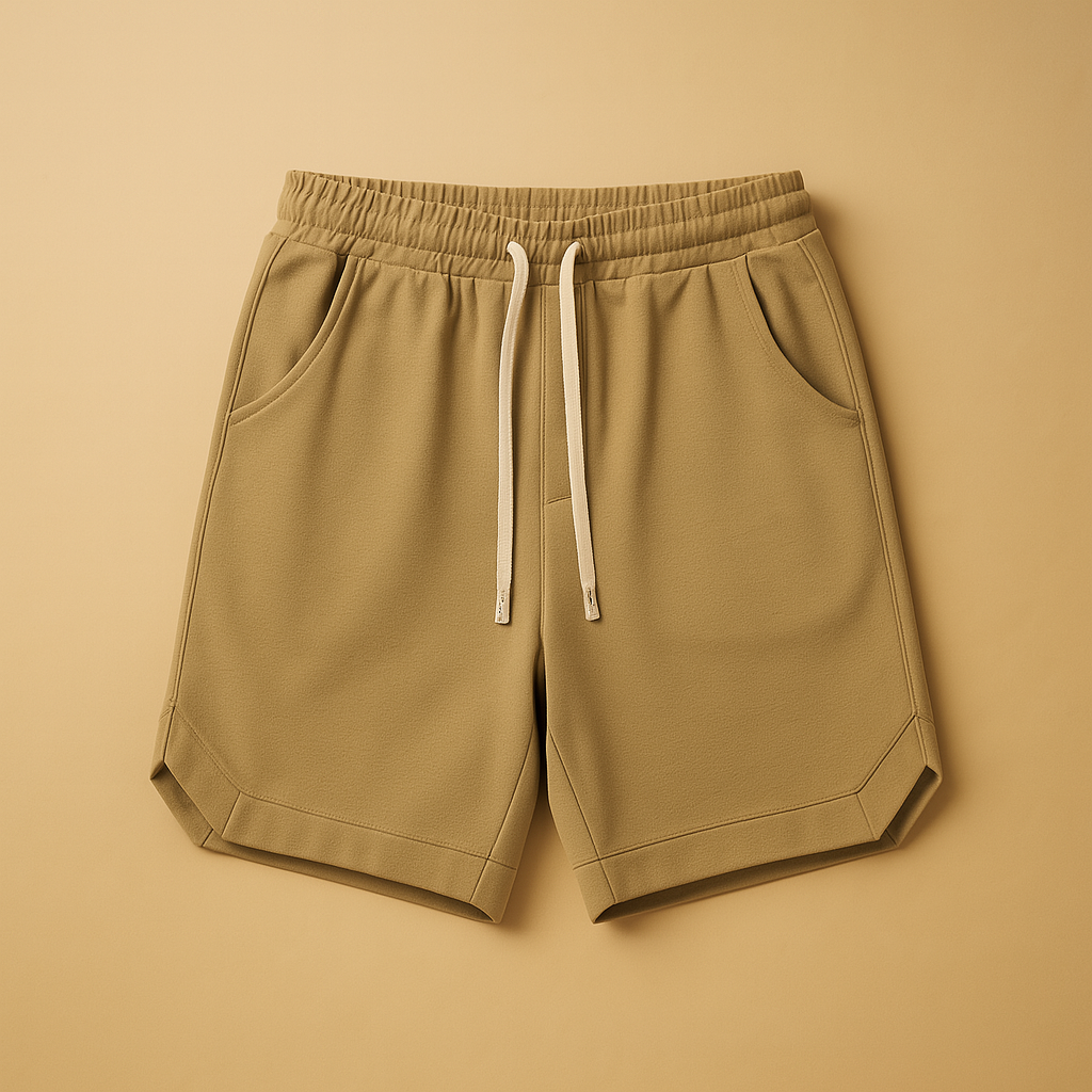 Ravi short heren – retro sportshort met luchtige pasvorm en klassiek design