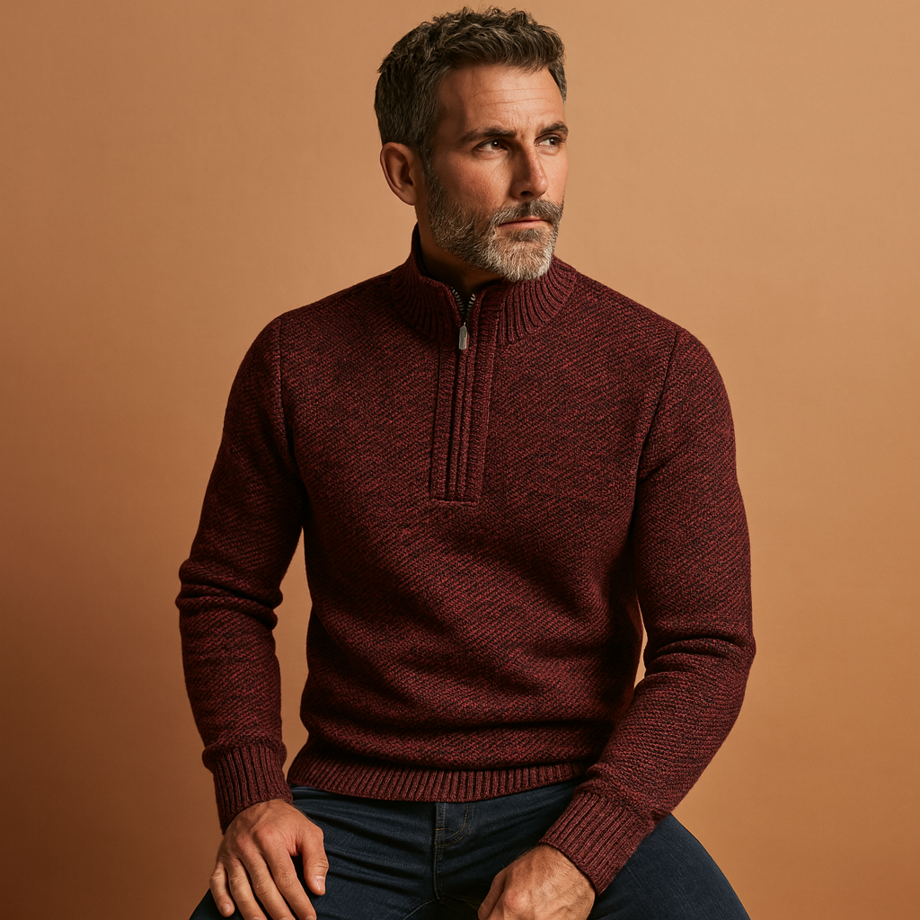 Evin Half Zip – stijlvol en comfortabel