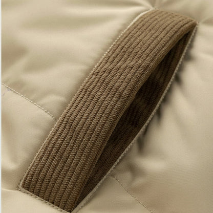 Heren Winterjas Warm – Fleece Gevoerd Winterjack Heren Met Afneembare Capuchon