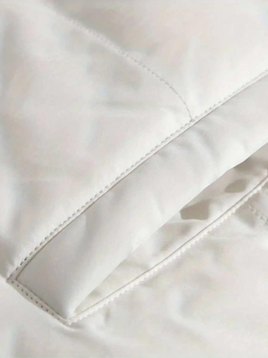 Gewatteerde Winterjas Dames – Warme Jas Met Capuchon