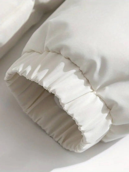 Gewatteerde Winterjas Dames – Warme Jas Met Capuchon