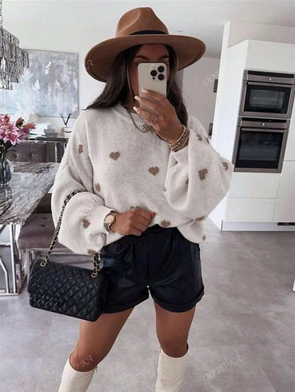 Norevia Trui – Speelse flair met een zachte twist