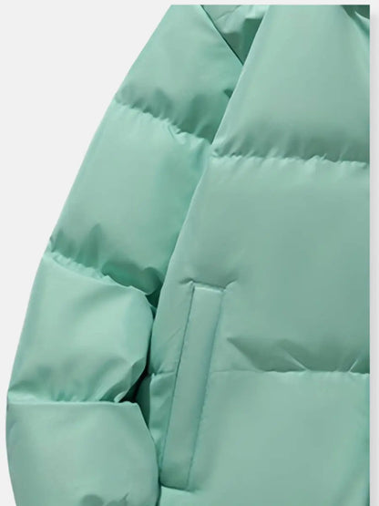 Gewatteerde Winterjas Dames – Warme Jas Met Capuchon