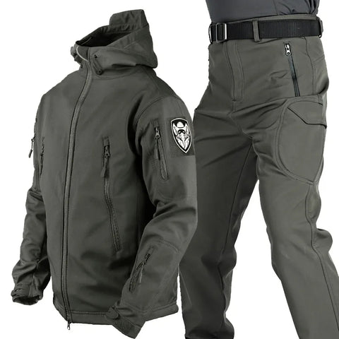 Dario – Outdoorjas Outdoorbroek Heren Waterafstotend Winddicht Ademend