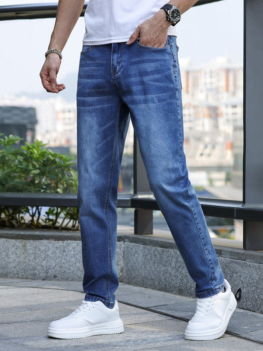 Jace – Heren Jeans Stretch Comfortabel Klassiek