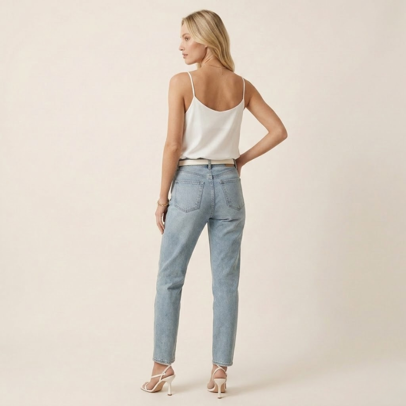 Ines – Satijnen Top Dames Spaghetti Top Dames Zomer Elegante Top Old Money