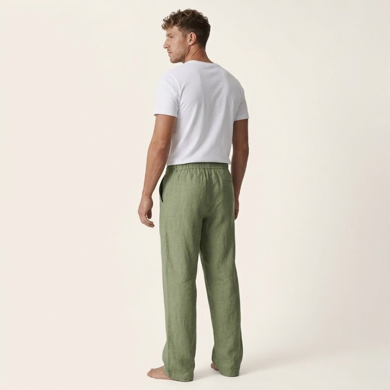 Linnen Broek Heren Zomer Heren Broek Casual Chino Heren Luchtig