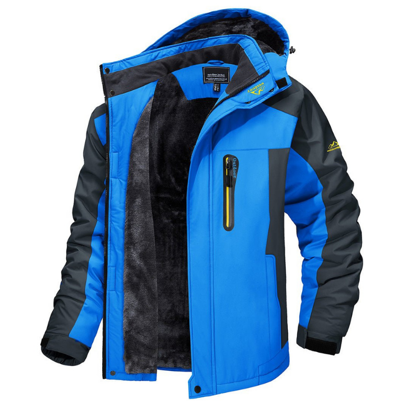Warme winterjas softshell – waterafstotend met capuchon