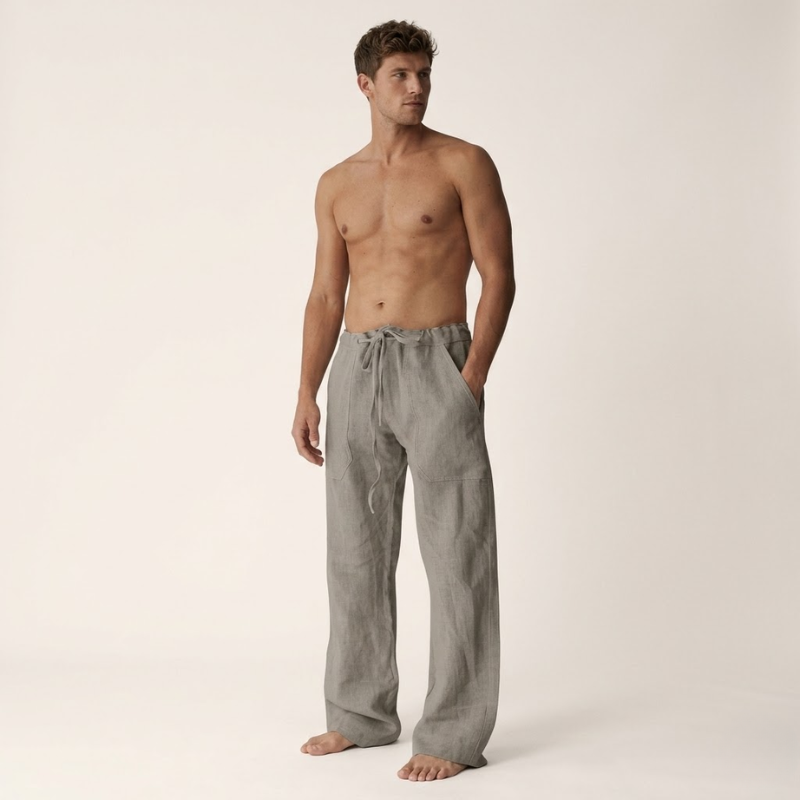 Linnen Broek Heren Zomer Heren Broek Casual Chino Heren Luchtig