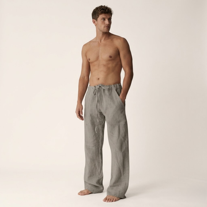 Linnen Broek Heren Zomer Heren Broek Casual Chino Heren Luchtig