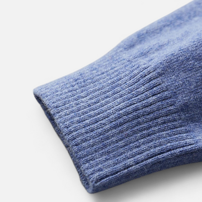 Heren Polo Trui – Lichtgewicht Herentrui Met Polokraag Slim Fit