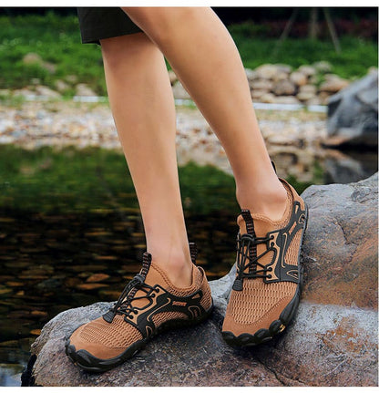 Heren Barefoot Wandelschoenen Antislip Outdoor Schoenen Lichtgewicht