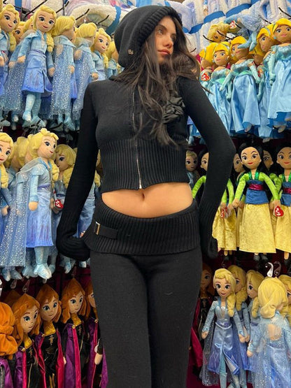 Dames Joggingspak Set – Casual Loungeset Met Vest