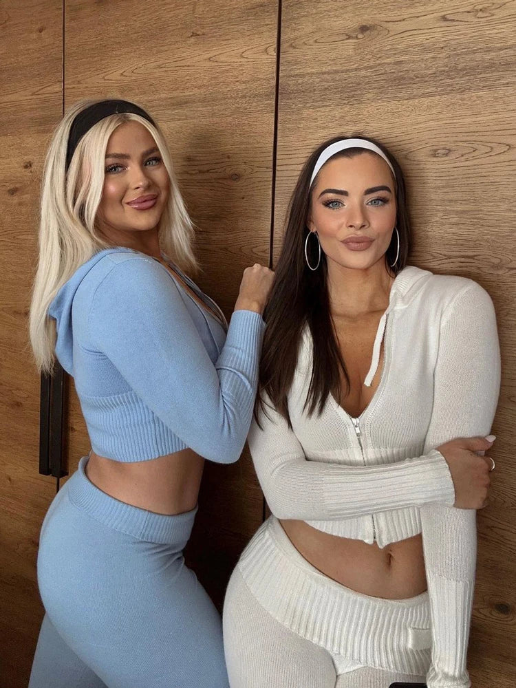 Dames Joggingspak Set – Casual Loungeset Met Vest