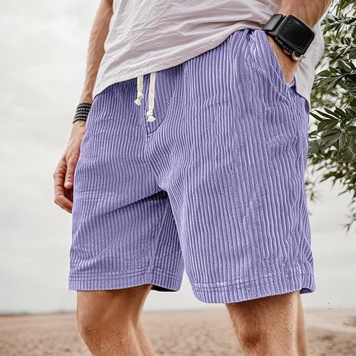Cole – Corduroy Short Heren Lente Korte Broek Heren Casual Short Ribstof