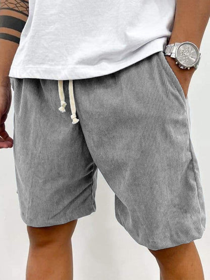 Cole – Corduroy Short Heren Lente Korte Broek Heren Casual Short Ribstof
