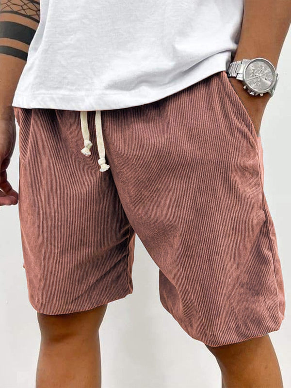 Cole – Corduroy Short Heren Lente Korte Broek Heren Casual Short Ribstof