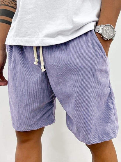 Cole – Corduroy Short Heren Lente Korte Broek Heren Casual Short Ribstof