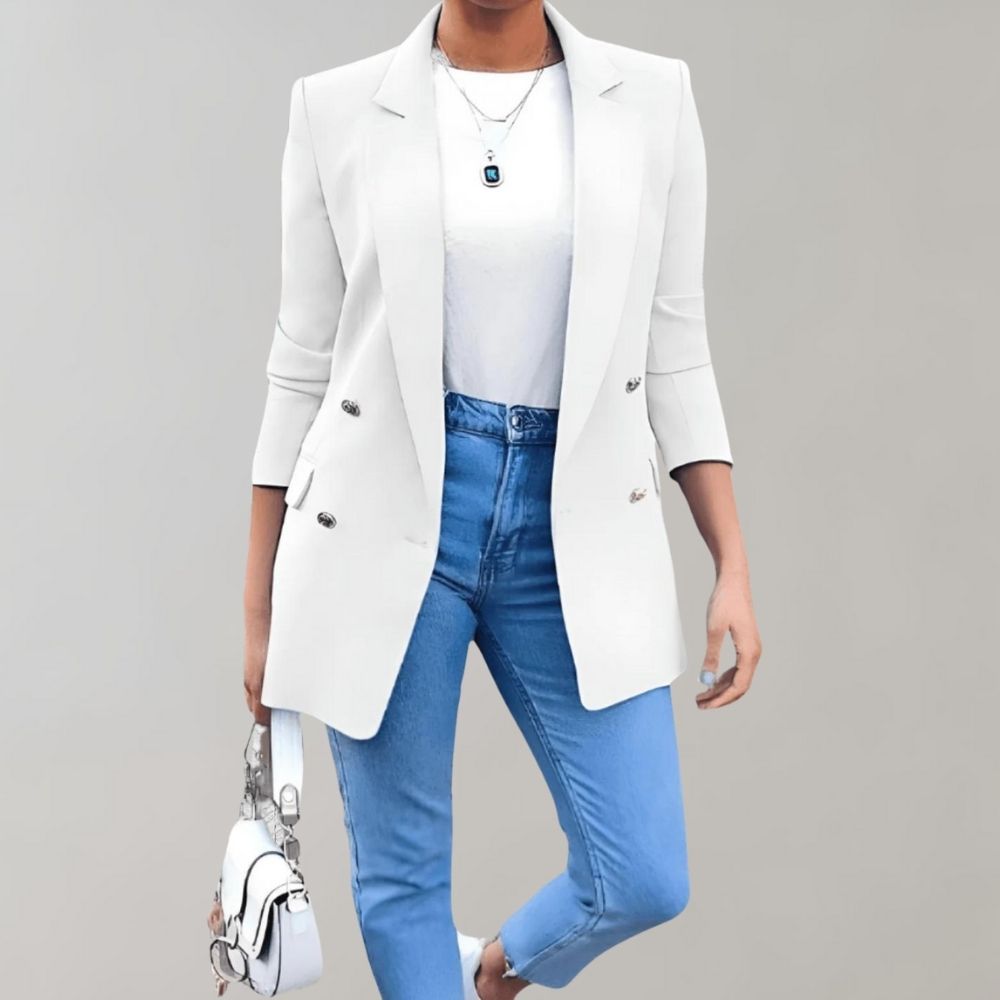 Dames Blazer – Elegante Blazer Dames Getailleerd Casual & Zakelijk
