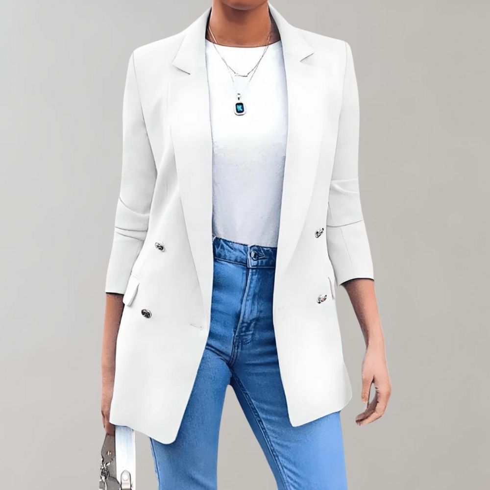 Dames Blazer – Elegante Blazer Dames Getailleerd Casual & Zakelijk