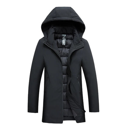 Heren Winterjas Parka – Warm Waterdicht Met Capuchon