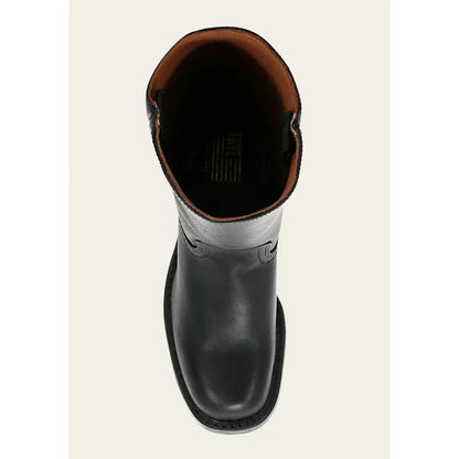 Leren Laarzen Dames tot Knie – Vierkante Neus, Blokhak & Antislip Zool