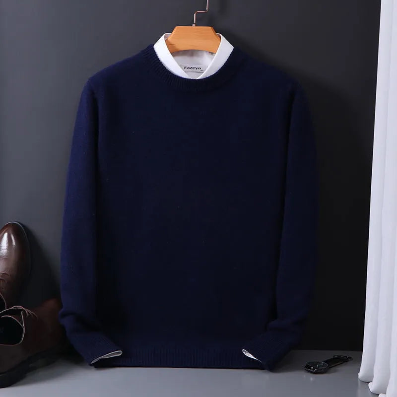 Lior – Heren Trui Warm Tijdloos Casual Fit