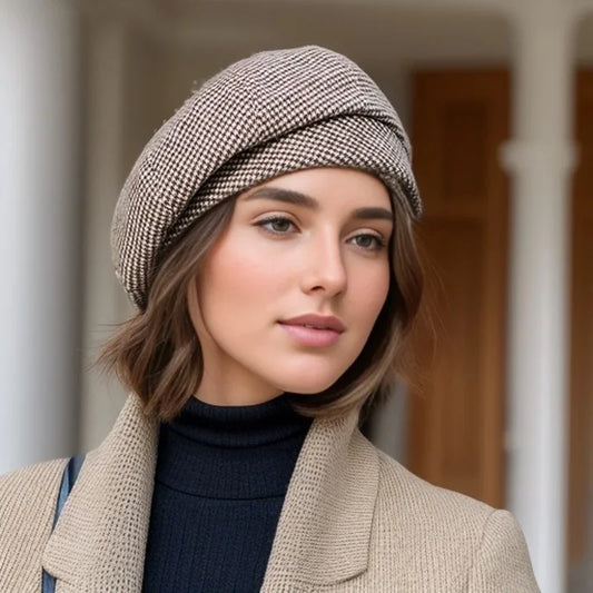 Dames Baret – Zachte Elegante Wintermuts