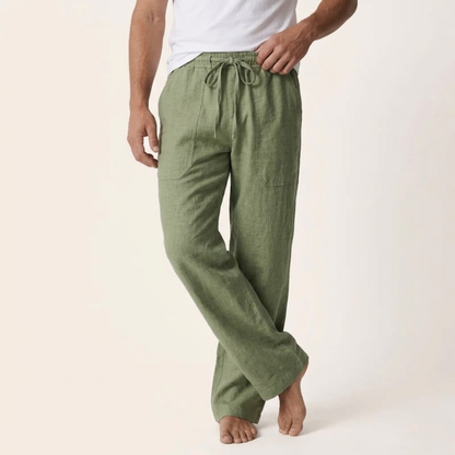 Linnen Broek Heren Zomer Heren Broek Casual Chino Heren Luchtig