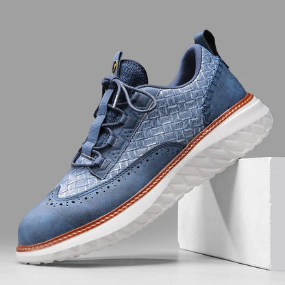 Heren Sneakers van Leer – Lichtgewicht, Ademend & Comfortabel Voetbed