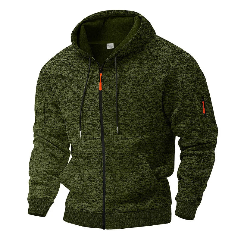 Heren Fleece Vest – Warm Comfortabel Fleece Vest Met Rits