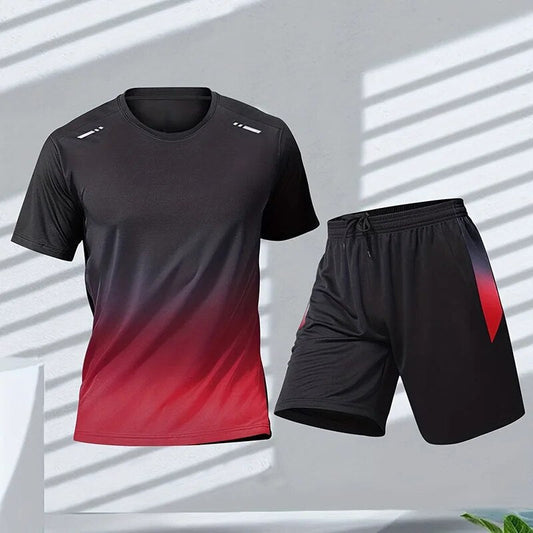 Heren Sportset – T-Shirt & Shorts Activewear
