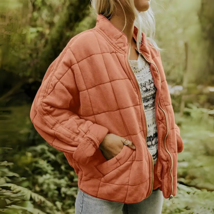 Dames Overgangsjas Lichtgewicht Getailleerde Jas Casual Jack