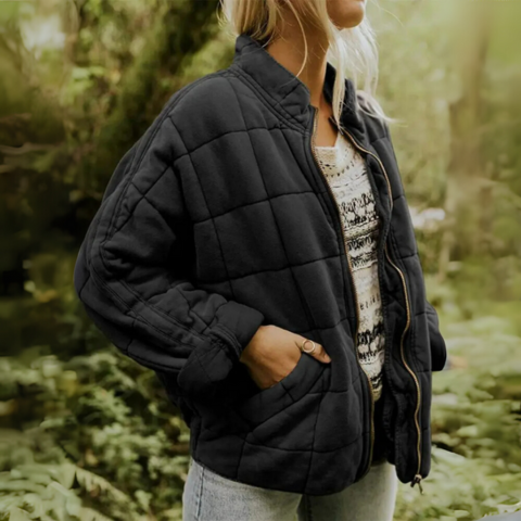Dames Overgangsjas Lichtgewicht Getailleerde Jas Casual Jack