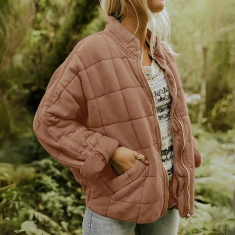 Dames Overgangsjas Lichtgewicht Getailleerde Jas Casual Jack