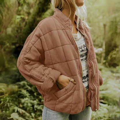 Dames Overgangsjas Lichtgewicht Getailleerde Jas Casual Jack