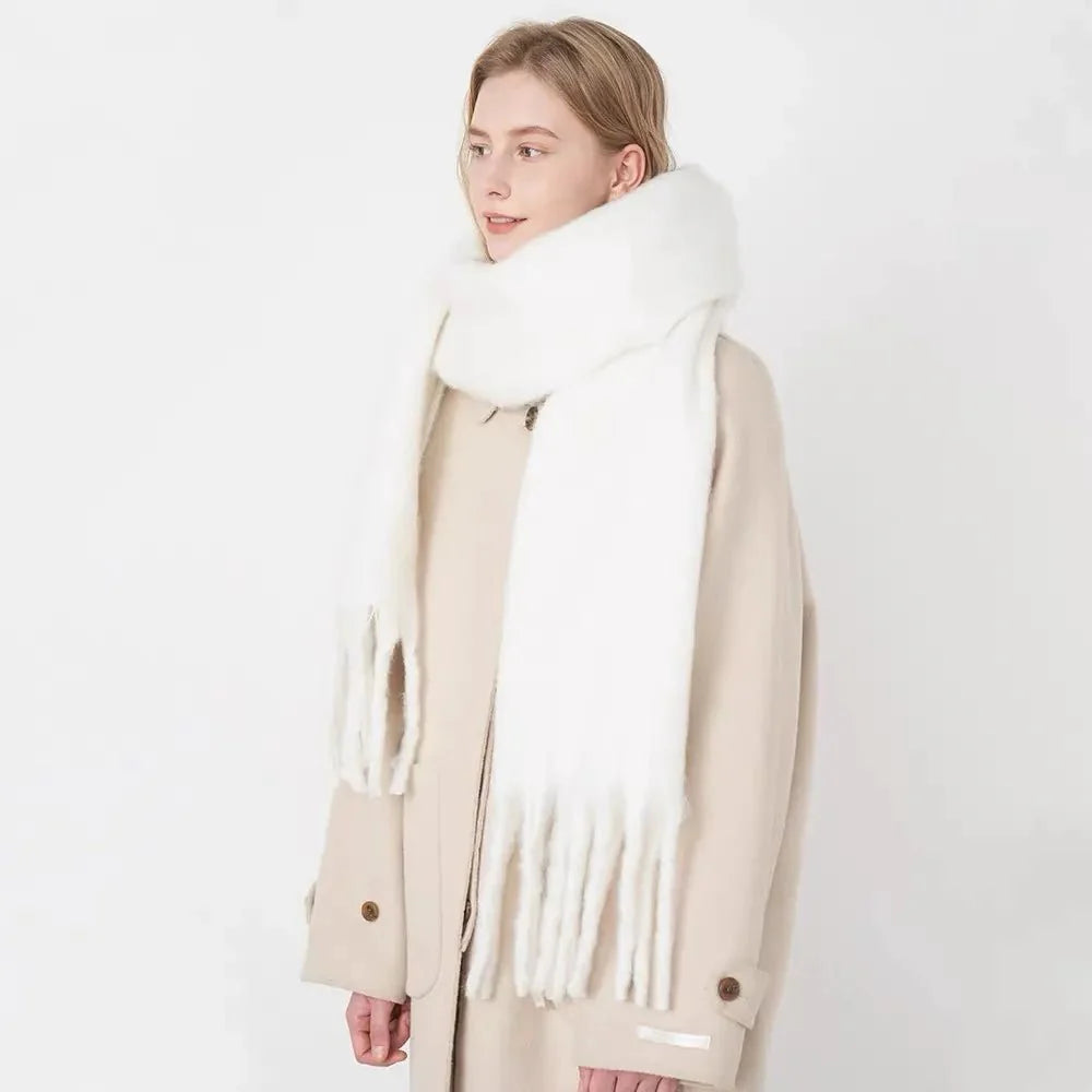 Dames Warme Sjaal Winter – Zachte Luxe Shawl