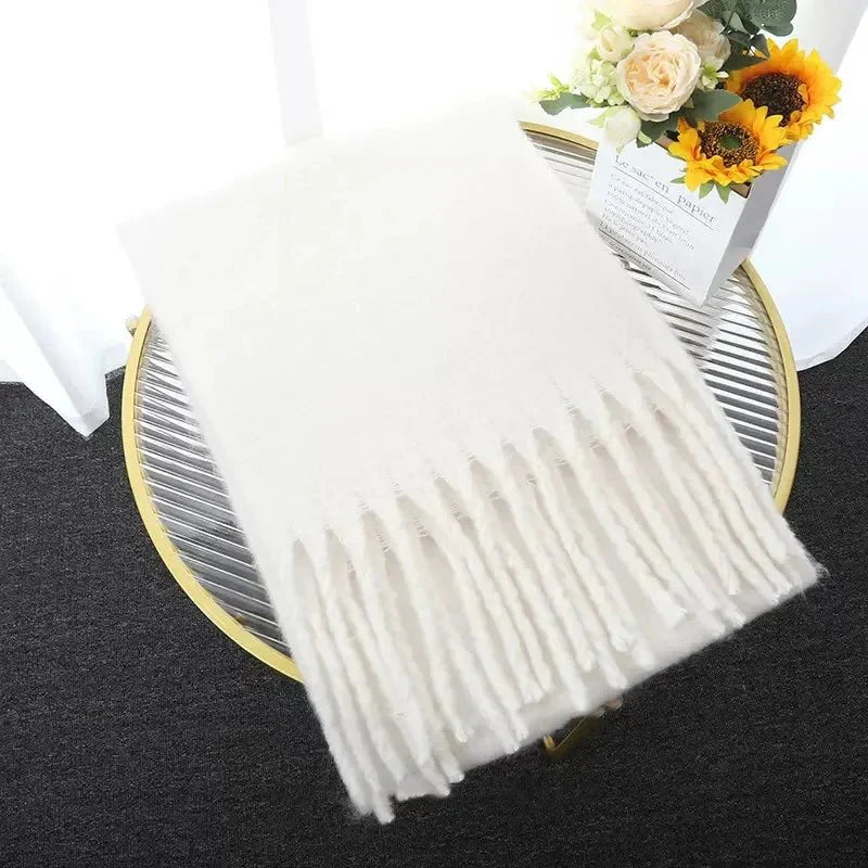 Dames Warme Sjaal Winter – Zachte Luxe Shawl