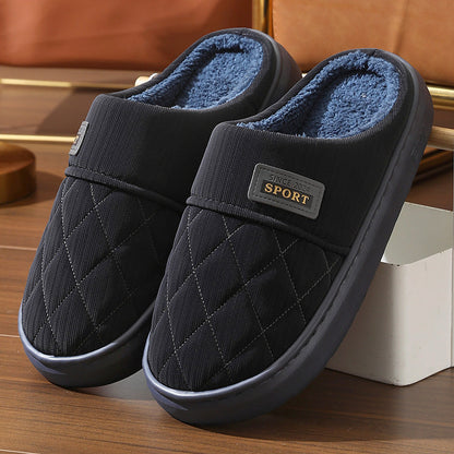 Timo – Pantoffels Heren Warm Comfort Zacht Casual Voor Binnen